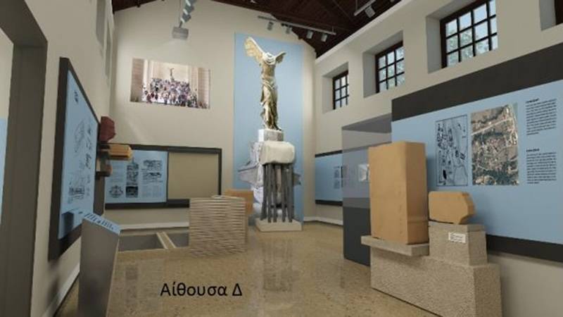 Εγκαίνια της επανέκθεσης του αρχαιολογικού μουσείου Σαμοθράκης παρουσία της υπουργού Πολιτισμού, Λίνας Μενδώνη