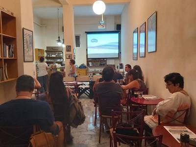 Κέντρο Δημιουργικού Ντοκιμαντέρ Καλαμάτας: Ομιλία γνωριμίας με τον Δημήτρη Μπαβέλλα