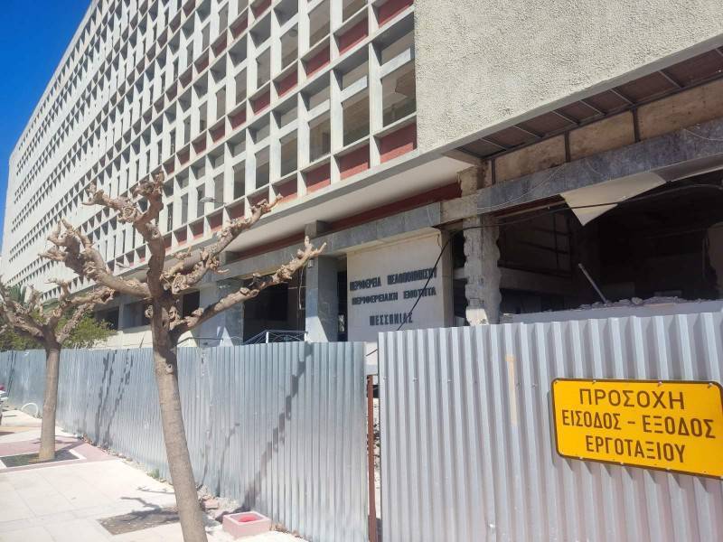 Ανησυχία και προβληματισμός για το “παγωμένο” Διοικητήριο - Ζωντανό έργο ή "κουφάρι" στο κέντρο της πόλης;