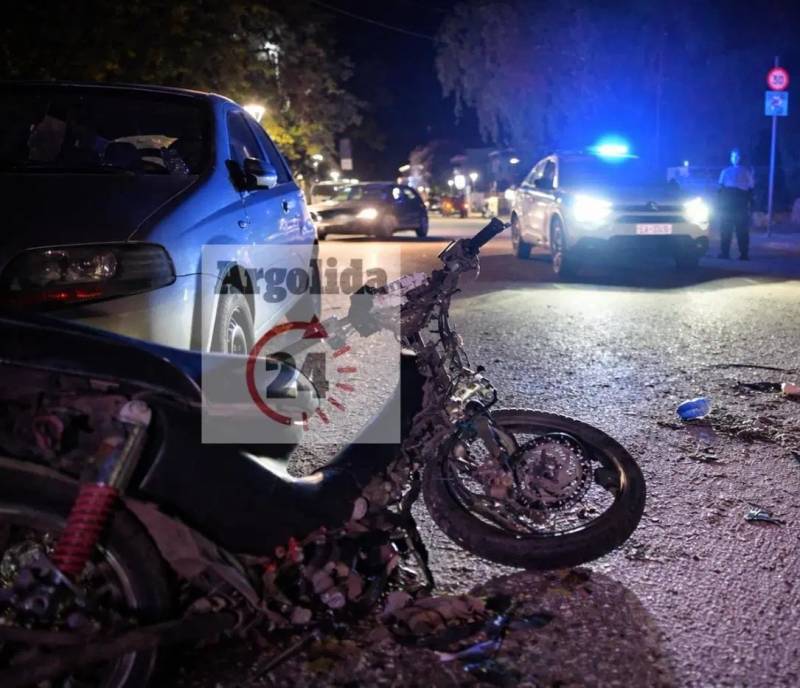 Θανατηφόρο τροχαίο στο Τολό Αργολίδας: Συγκρούστηκαν δύο δίκυκλα – Νεκρός ο ένας αναβάτης (Βίντεο)