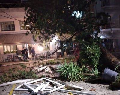 Αιτήσεις για ζημιές από τον ανεμοστρόβιλο στην Κορώνη