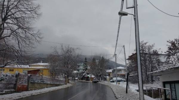 Meteo: Παγετός στα ηπειρωτικά το πρωί - Έπεσε στους -8 βαθμούς η θερμοκρασία
