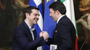 Ρεντσι: Προσπαθούμε να δώσουμε ένα χέρι βοηθείας στην ελληνική κυβέρνηση