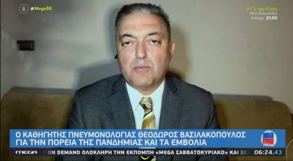 Βασιλακόπουλος: Για να τελειώσει η πανδημία πρέπει να τελειώσουν όλες οι τοπικές επιδημίες (Βίντεο)