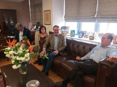 Σε Ασπρόχωμα και Καλάμι ο Κοσμόπουλος