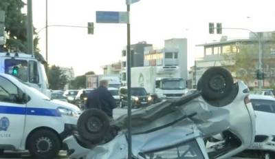 Σοβαρό τροχαίο στη λεωφόρο Αλίμου (βίντεο)