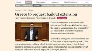 Financial Times: Γερμανικές ενστάσεις στην πρόταση της Αθήνας
