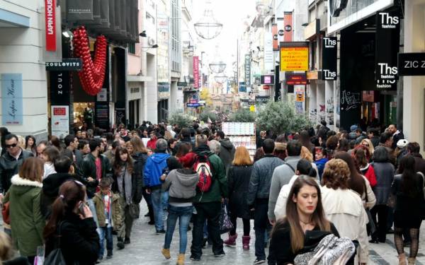 Η ελληνική οικονομία παρουσιάζει το υψηλότερο μερίδιο ιδιωτικής κατανάλωσης και το χαμηλότερο επένδυσης στην ΕΕ των 28