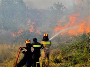 Μεγάλη πυρκαγιά στη Νεάπολη Λακωνίας με ζημιές και σε σπίτια