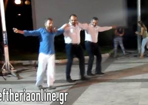 Το πεντοζάλι του δημάρχου Οροπεδίου Λασιθίου στην πλατεία της Μεσσήνης (βίντεο)