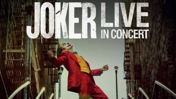 Προβολή της ταινίας «Joker» συνοδεία μουσικής από ζωντανή ορχήστρα