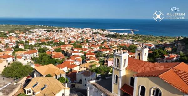 Κυπαρισσία: Η παραθαλάσσια πόλη της Μεσσηνίας με την μαγευτική θέα στο Ιόνιο (Βίντεο)