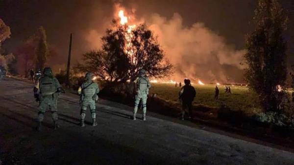 66 νεκροί από έκρηξη σε πετρελαιαγωγό στο Μεξικό
