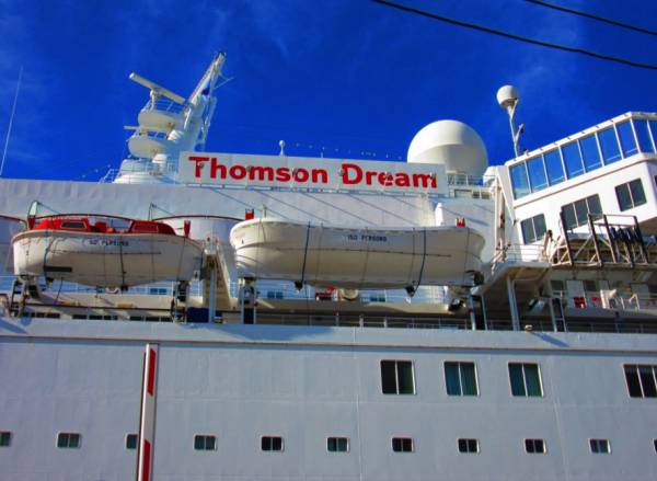 1.541 τουρίστες με το &quot;Thomson Dream&quot; στην Καλαμάτα 