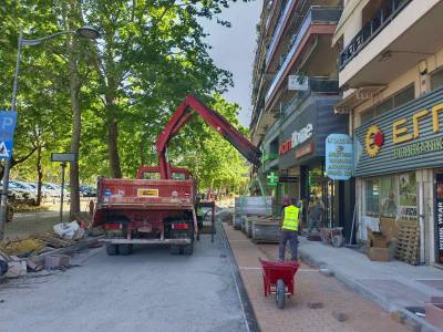Στην τελική ευθεία οι αναπλάσεις στο κέντρο της Καλαμάτας