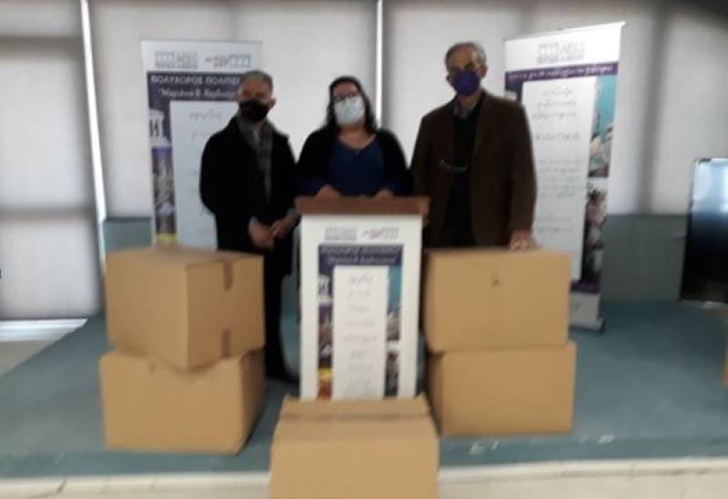 Φαλαισιώτες ενίσχυσαν το κοινωνικό παντοπωλείο της UNESCO