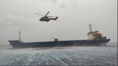 Στα 40 μέτρα το ναυάγιο του "Corsage C" βόρεια της Άνδρου - Καταδύσεις δυτών και έρευνες για τα αίτια