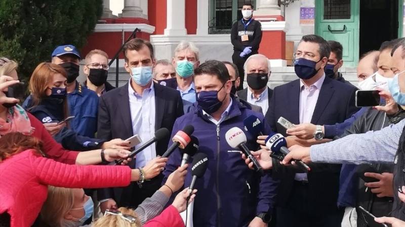 Νίκος Χαρδαλιάς: Στόχος η αποφυγή ενός τοπικού lockdown στις Σέρρες