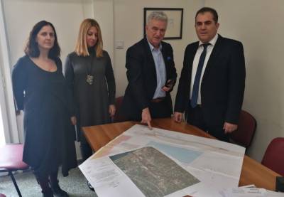 Συναντήσεις Βασιλόπουλου για την αντιπλημμυρική προστασία του Αεροδρομίου Καλαμάτας