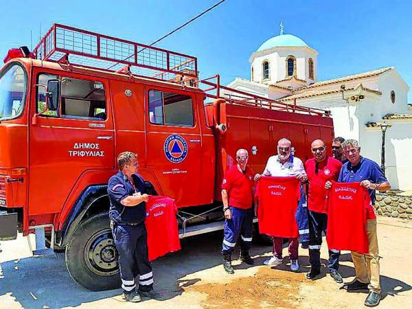Νέο πυροσβεστικό όχημα στο Δήμο Τριφυλίας