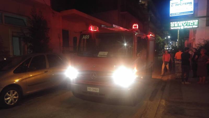 Κινητοποίηση για πυρκαγιά σε διαμέρισμα στο κέντρο της Καλαμάτας