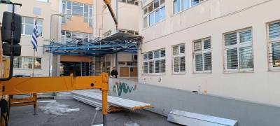 Εργασίες συντήρησης σε σχολεία της Καλαμάτας