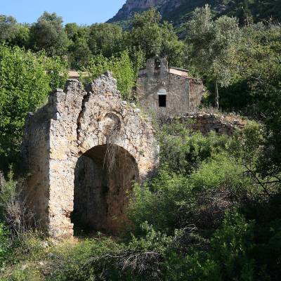 Εργασίες στην Ιερά Μονή στη Μαυρίνιτσα Σωτηριανίκων