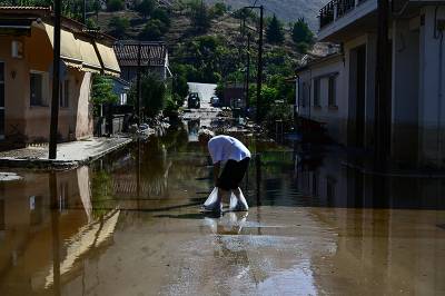Τρίκαλα: Θαμμένα στη λάσπη και το νερό χωριά στις Π.Ε. Τρικάλων και Καρδίτσας