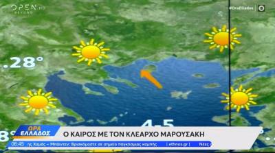 Ανεβαίνει σημαντικά η θερμοκρασία - Ανοιξιάτικος o καιρός (Βίντεο)