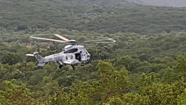 Ελικόπτερο του Στρατού Ξηράς προχώρησε σε αναγκαστική προσγείωση