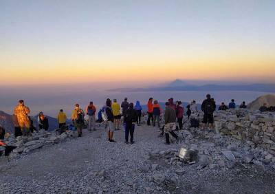 Νυχτερινή ανάβαση στον Ταΰγετο