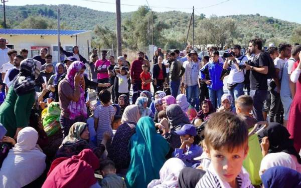 Νέα διαμαρτυρία στη Μόρια από αιτούντες άσυλο