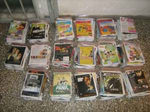 Τρεις συλλήψεις για 931 παράνομα CD/DVD στην Πελοπόννησο