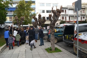 Κυνηγοί διένειμαν 400 κιλά αγριογούρουνου σε πολύτεκνους