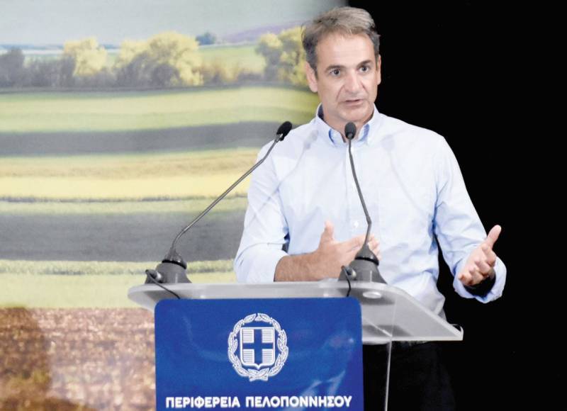 Ο Μητσοτάκης στη Μεγαλόπολη