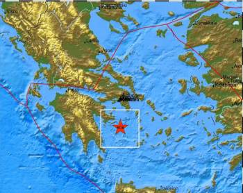 Σεισμός 5,7 Ρίχτερ στον Αργοσαρωνικό