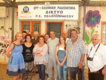 O Διονύσης Τσακνής στην ΕΡΤ Καλαμάτας