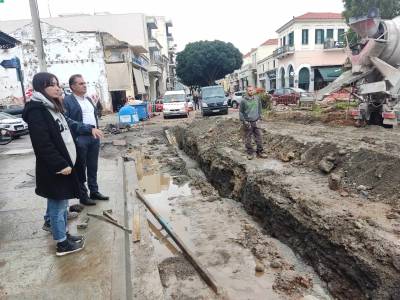 Καλαμάτα: Επίσκεψη Βασιλόπουλου σε εξελισσόμενα έργα