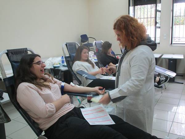 Πανεπιστήμιο Πελοποννήσου: 23 φοιτητές έδωσαν αίμα (βίντεο)