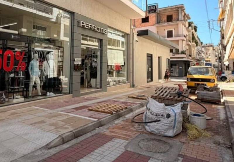 Με καλό ρυθμό οι εργασίες στην οδό Αναγνωσταρά