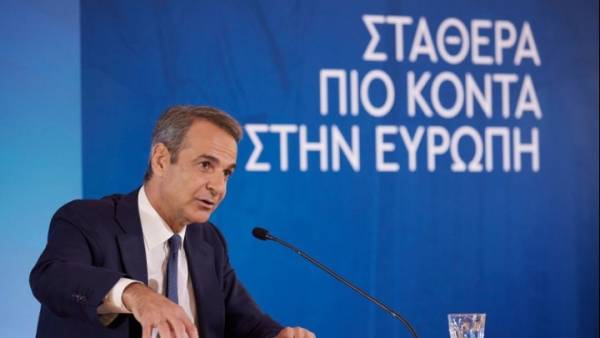 Μητσοτάκης: Το βράδυ των ευρωεκλογών να μην υπάρχει αμφιβολία ότι η ΝΔ παραμένει η κυρίαρχη δύναμη