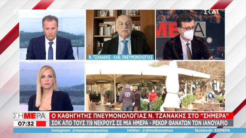 Τζανάκης: Αν δεν μειωθούν οι θάνατοι από αυτή την εβδομάδα θα πρέπει να ψαχτούμε (Βίντεο)