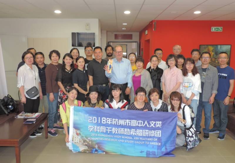 Εκπαιδευτικοί από την Κίνα συναντήθηκαν με Νίκα