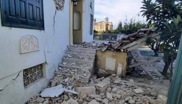 Σεισμός στη Σάμο: Οκτώ τραυματίες, ζημιές σε κτίρια και τσουνάμι από τα 6,7 Ρίχτερ