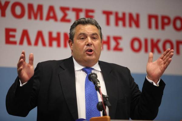 Καμμένος: Να απαντήσει ο κ. Σαμαράς αν θέλει κούρεμα χρέους