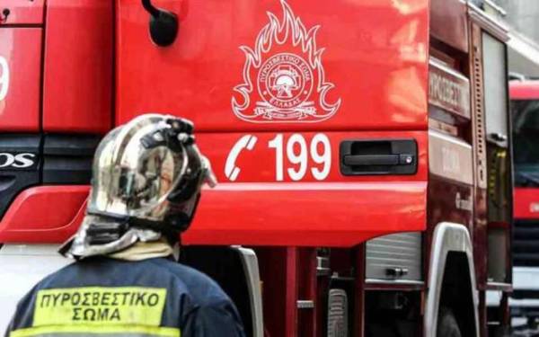 Μεσσηνία: Πυρκαγιά στη Μαθία