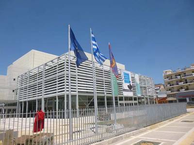 Της Υπαπαντής από τον Πρόεδρο τα εγκαίνια του Μεγάρου Χορού Καλαμάτας