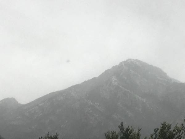 Χιονόπτωση στα ορεινά της Κυπαρισσίας (βίντεο-φωτογραφίες)