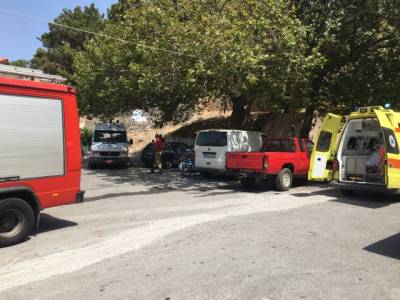 Εργατικό ατύχημα σε οικοδομή στην Άνω Πόλη Κυπαρισσίας (φωτογραφίες)