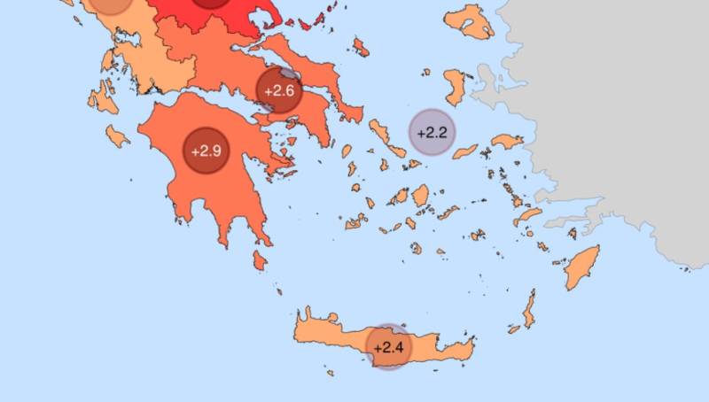 Απρίλιος 2024: Ο πιο θερμός τα τελευταία 15 χρόνια στην Πελοπόννησο